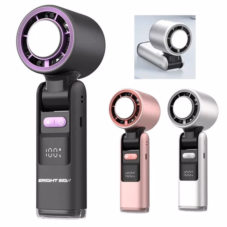 Foldable 4000mAh Handheld Cooling Fan