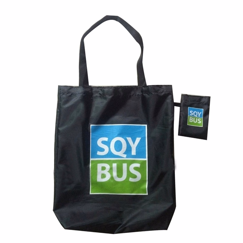 Rpet Polyester Shopping Bag into Pouch