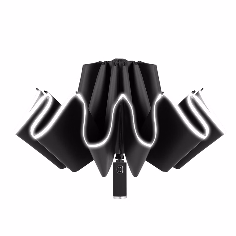 Rotatable LED Torch Umbrella