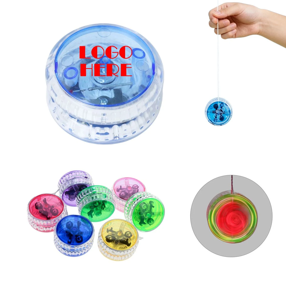 LED Flashing Light Up Yo Yo Ball 1