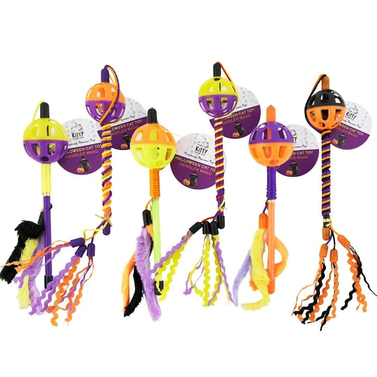 Halloween Cat Toy Wands - Assorted Styles 1