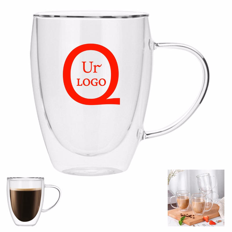 350Ml Clear Coffee Mug