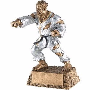 Karate Monster Resin Figure