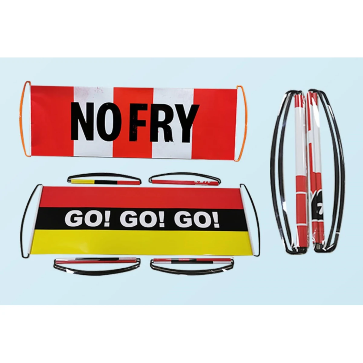 Handheld Portable Rolling Scroll Banner 1