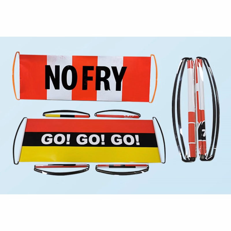 Handheld Portable Rolling Scroll Banner