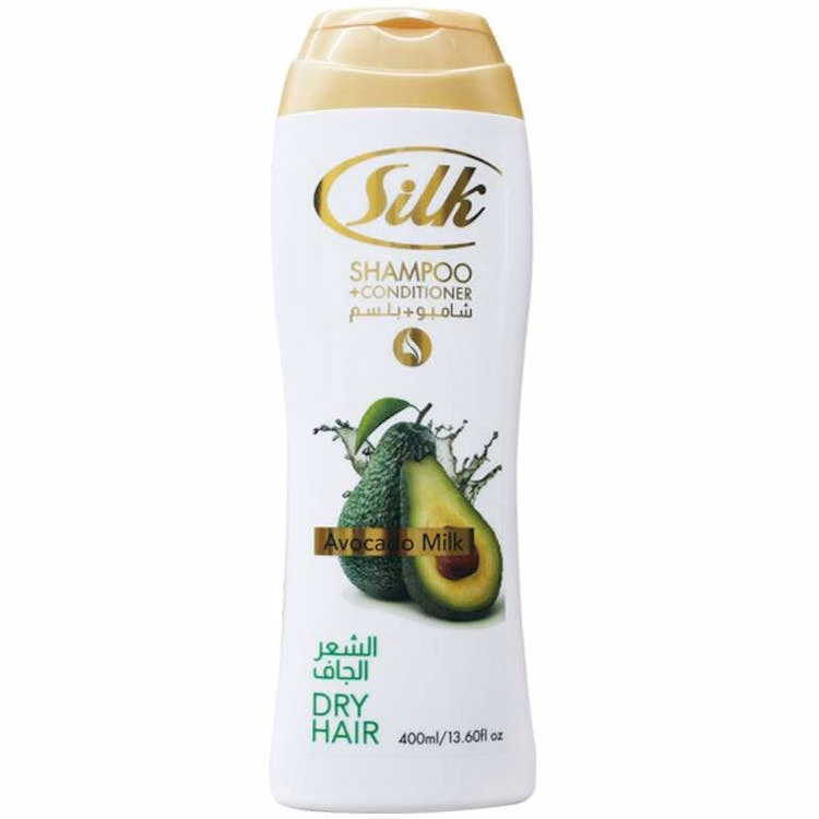 Silk Avocado Milk Shampoo and Conditioner - 13.6 oz