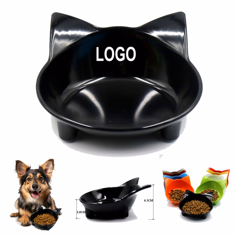 Colorful Melamine Cat Bowl