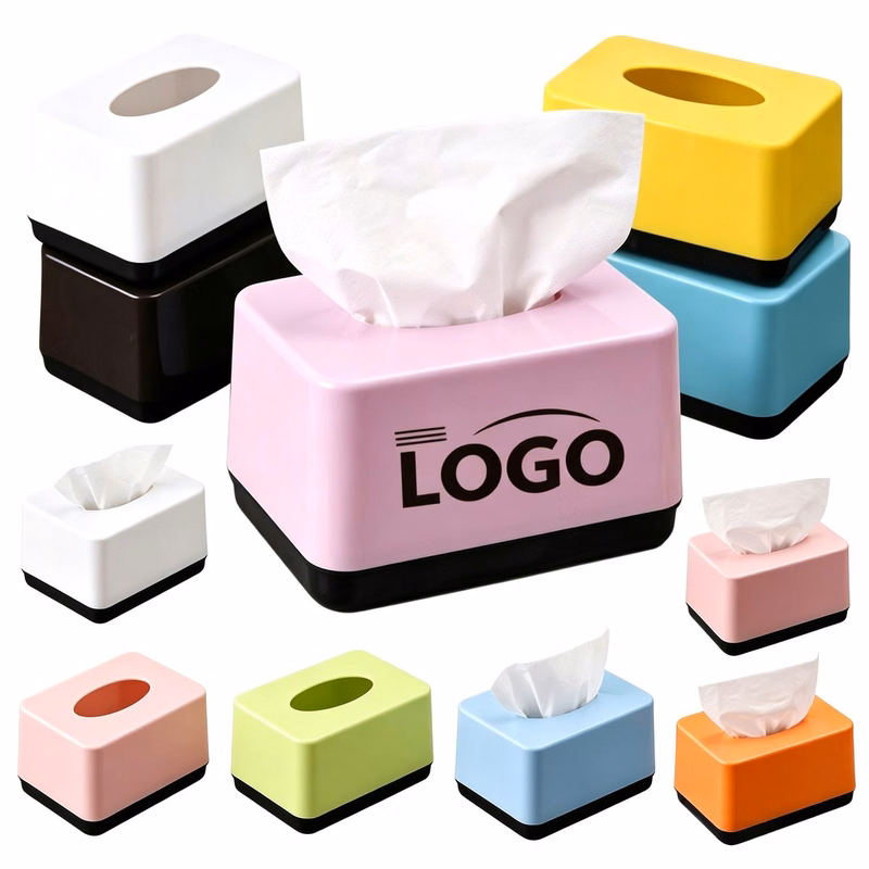 Plastic Tissue Box Holder Cover