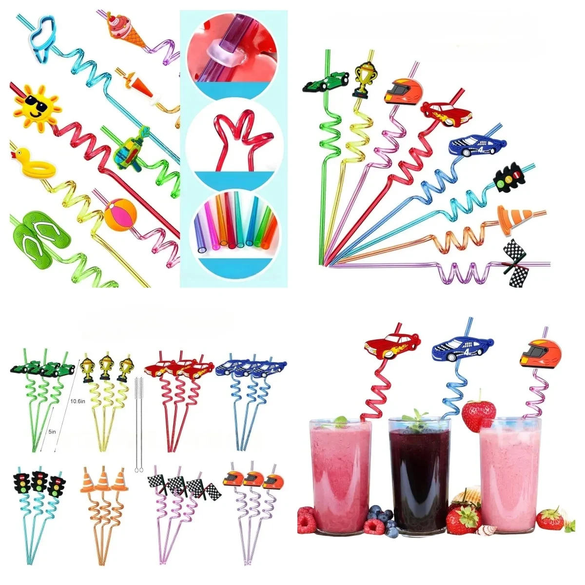 Reusable Shape Straws/Drink Straws 1