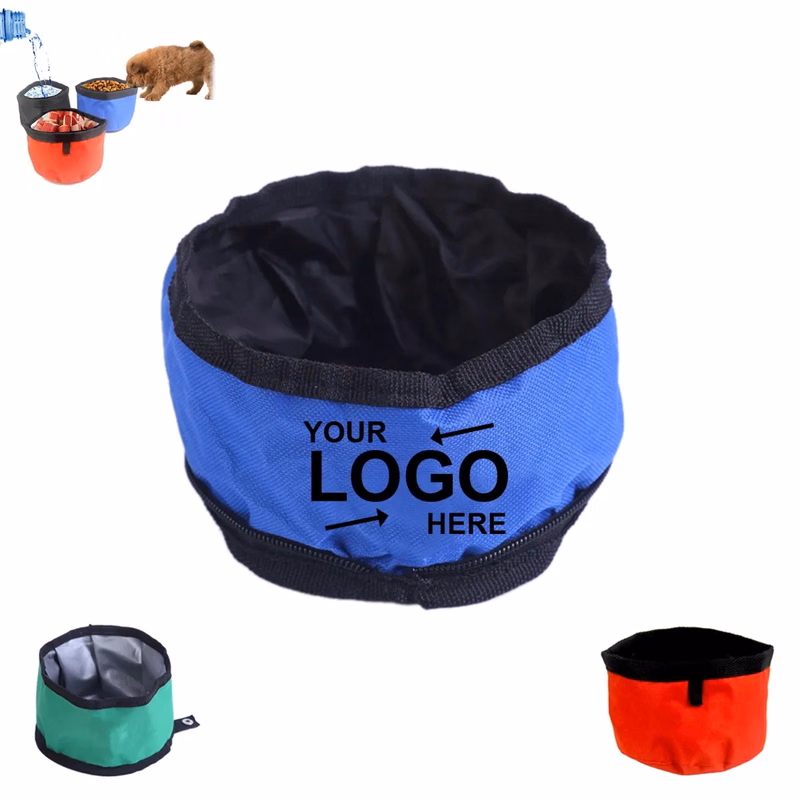 Oxford Cloth Waterproof Foldable Pet Bowl