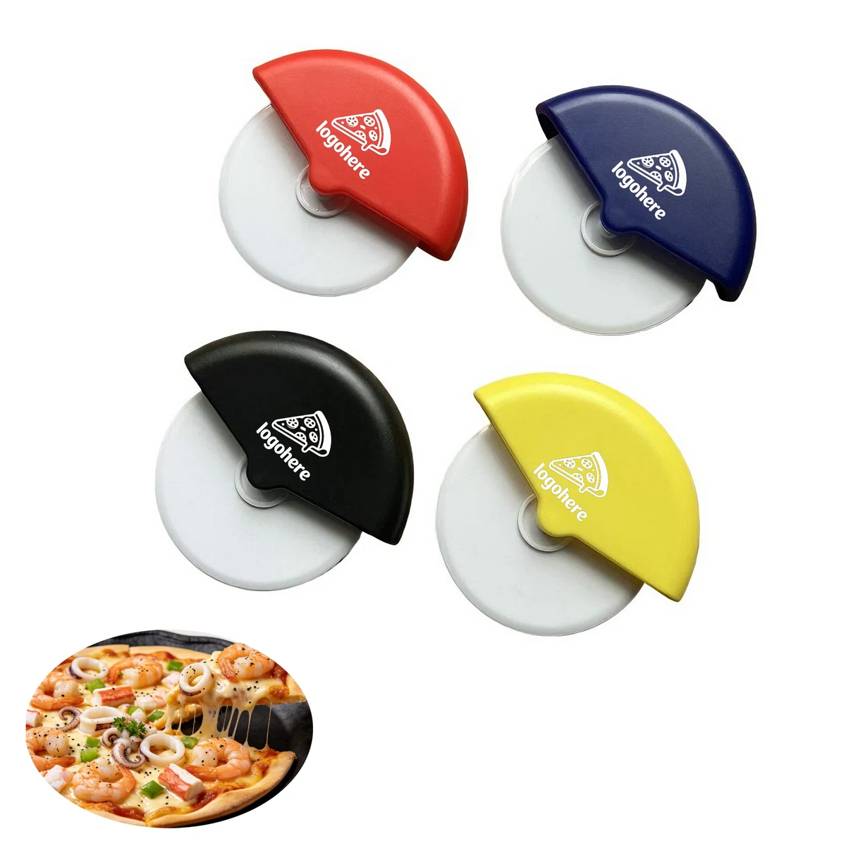 MOQ 50 Ergonomic Pizza Cutter 1