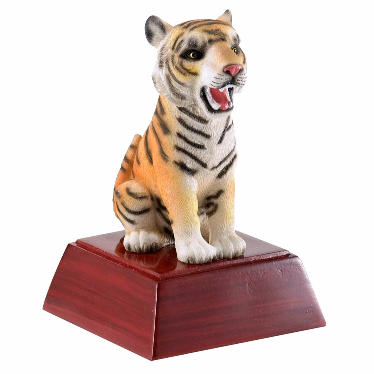 Tiger Resin Sculpture