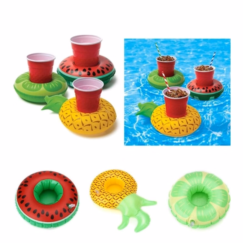 Fruit Shape Inflatable Coasters/Drink Holder