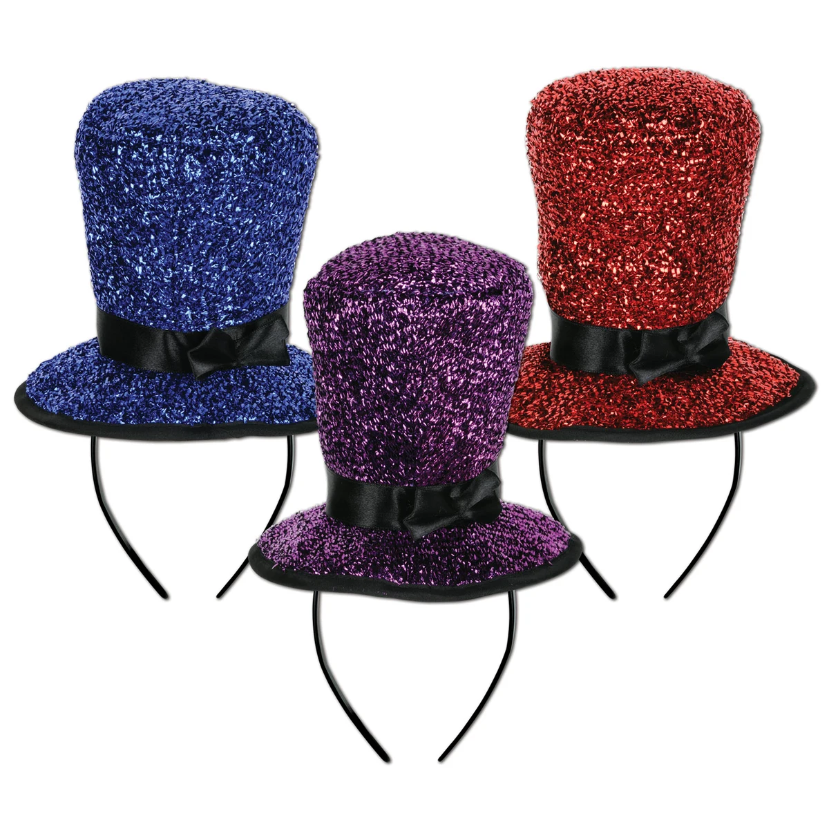 Sparkling Top Hat Headbands 1