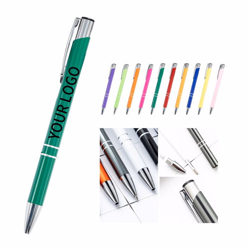 Retractable Metal Ballpoint Pen Custom