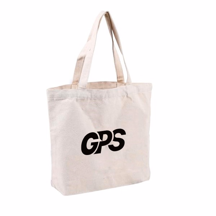 14''x 14'' Natural Canvas Tote Bag