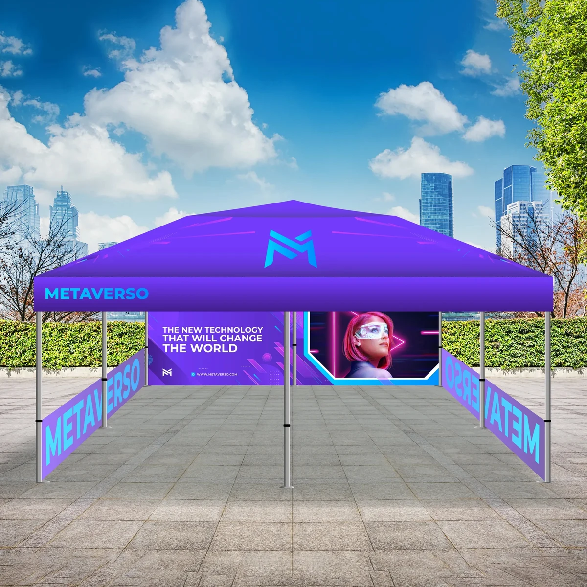 PREMIUM GIANT TENT 20x20 COMPLETE KIT 1