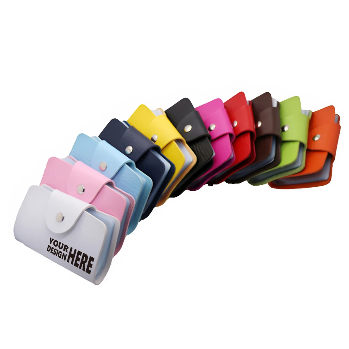 MOQ50 Custom Blocking Card Holder Wallet For Security 1