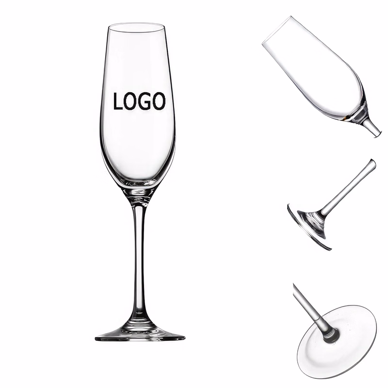 7oz Premium Stemmed Champagne Glasses