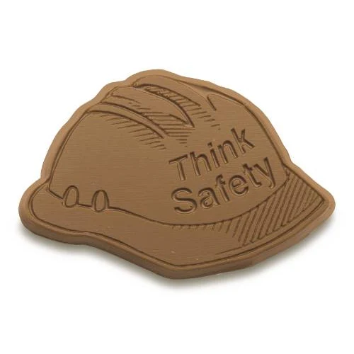 Think Safety Milk Chocolate Hard Hat Shape 1