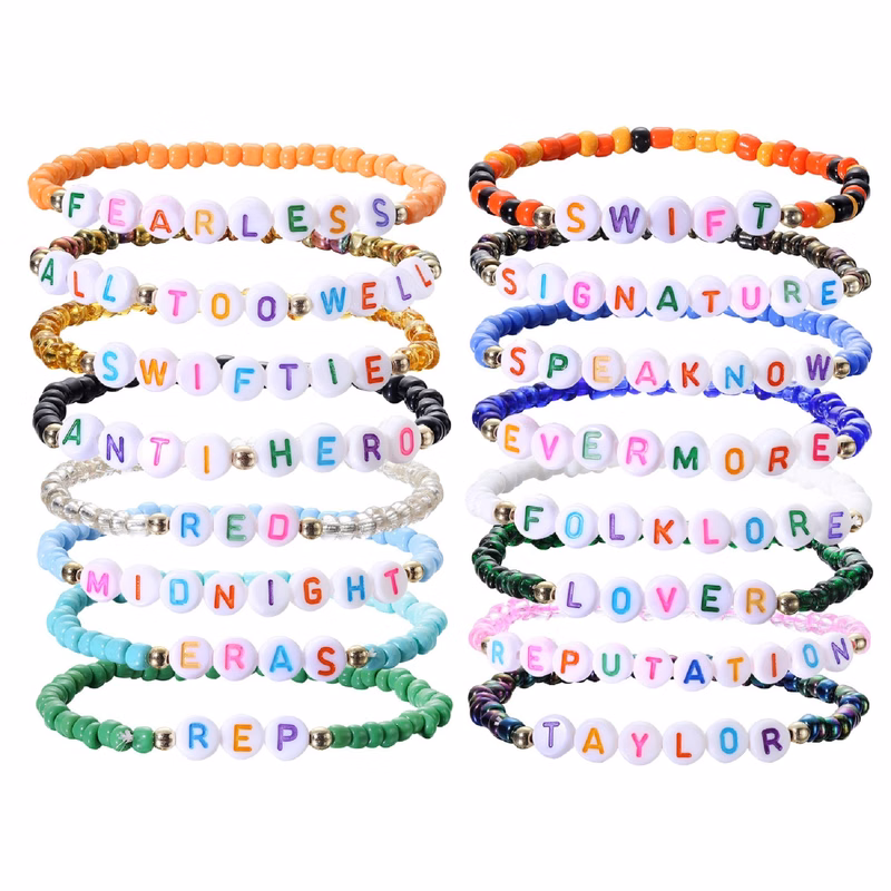 Bohemian Stackable Elastic Beaded Bracelets Handmade Multilayer Jewelry Girls