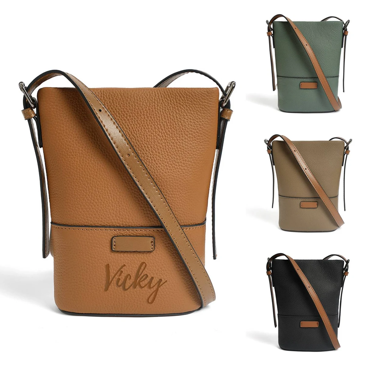 Genuine Leather Shoulder Bag 1