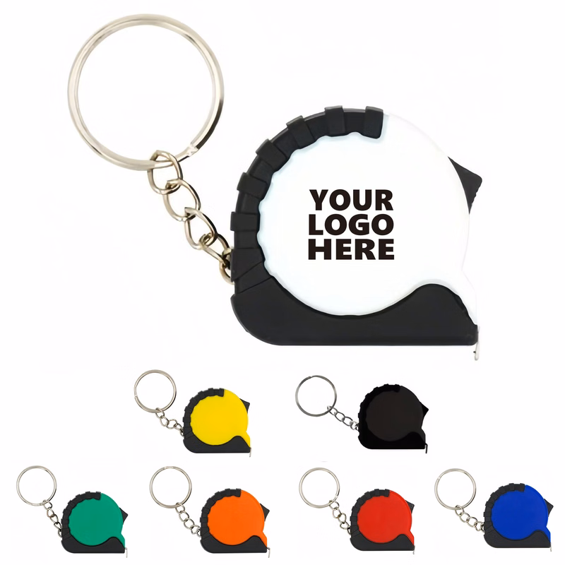 Pocket-Sized Measuring Tape Keyring