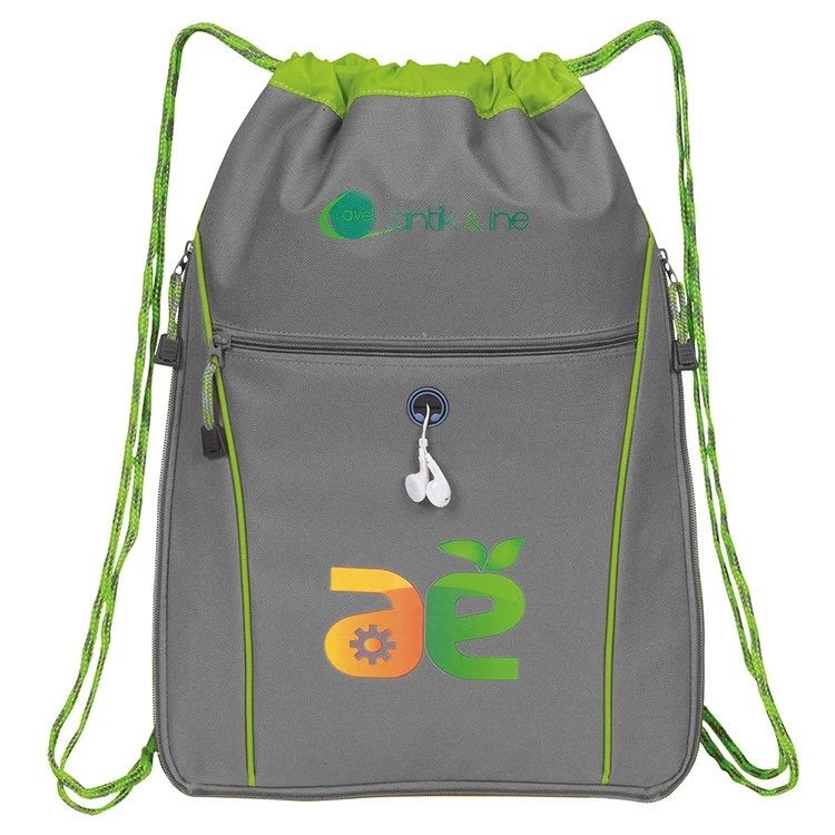 Expandable Drawstring Duffle 1