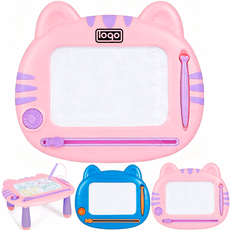 Toddler Magnetic Doodle Board Table Educational Drawing Toy
