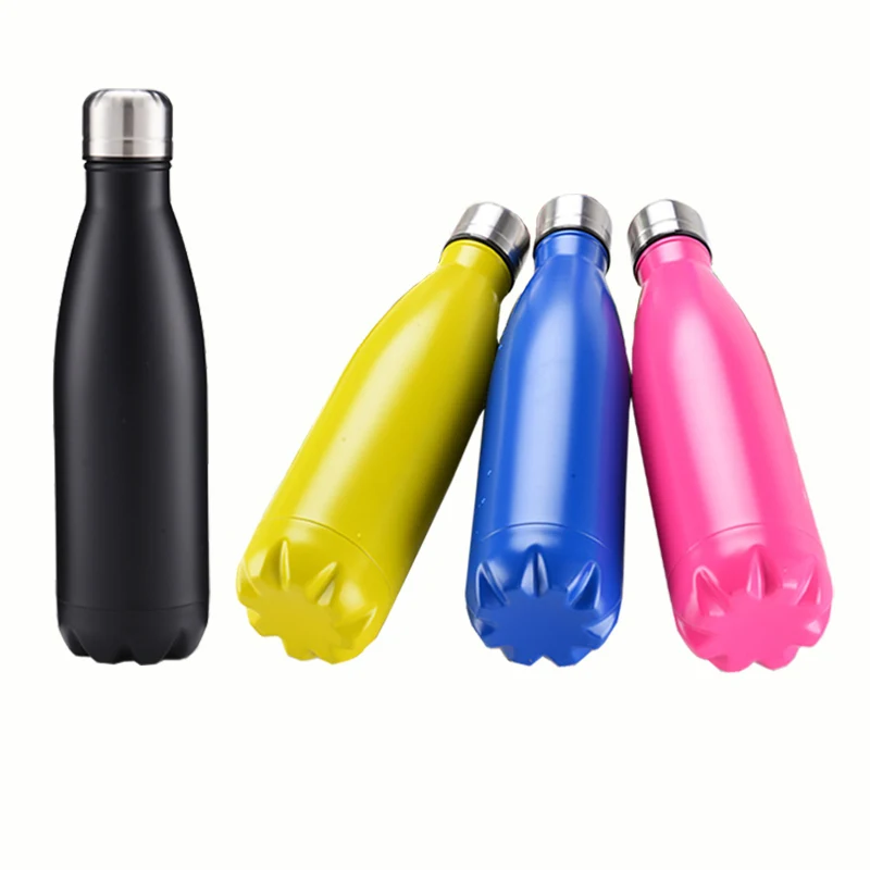 Double Vacuum Stainless Steel Water Bottle, custom water bottle with logo imprint 1