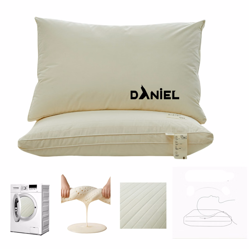 Feather Silk Cotton Filled Pillow Core