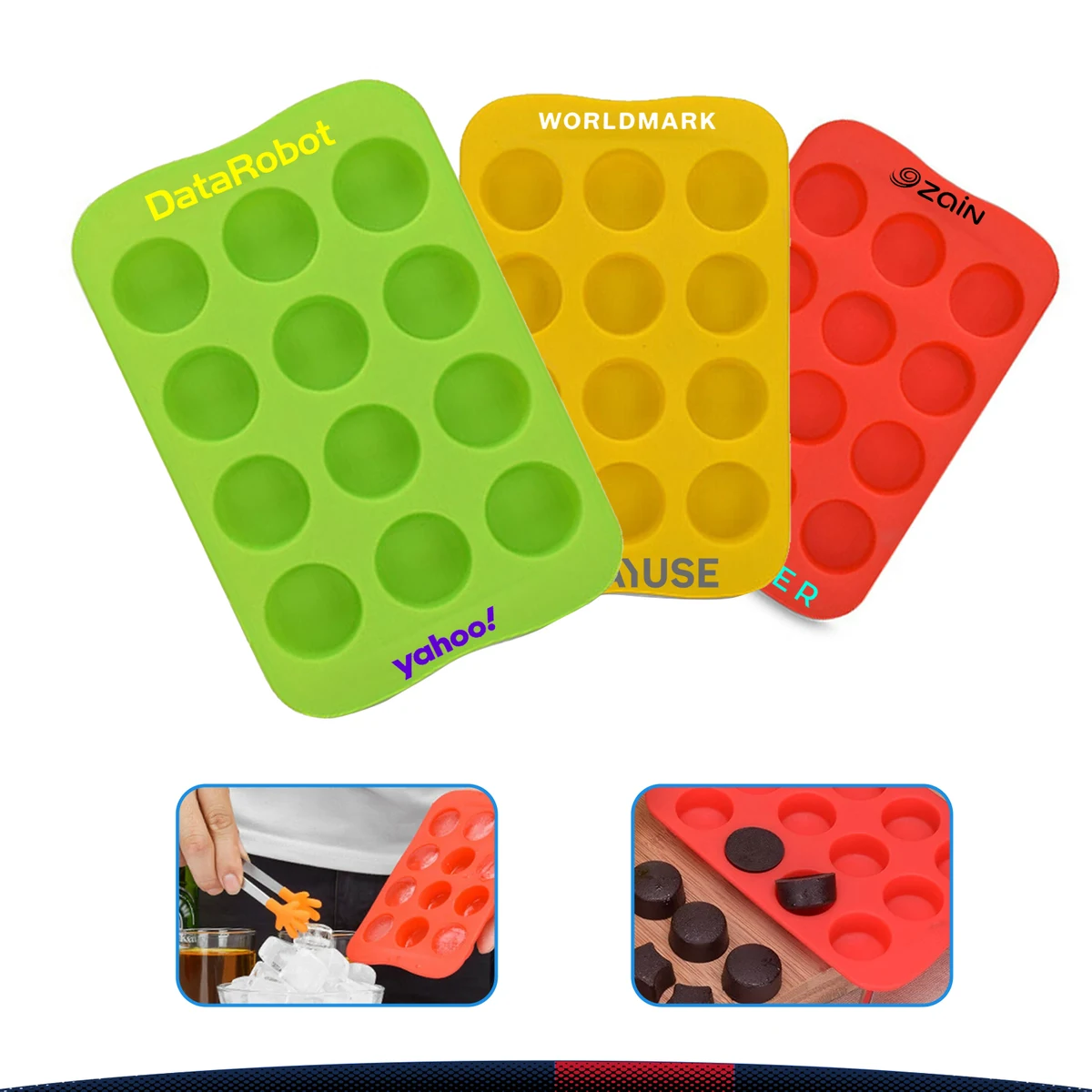 Round Ice Cube Trays 1