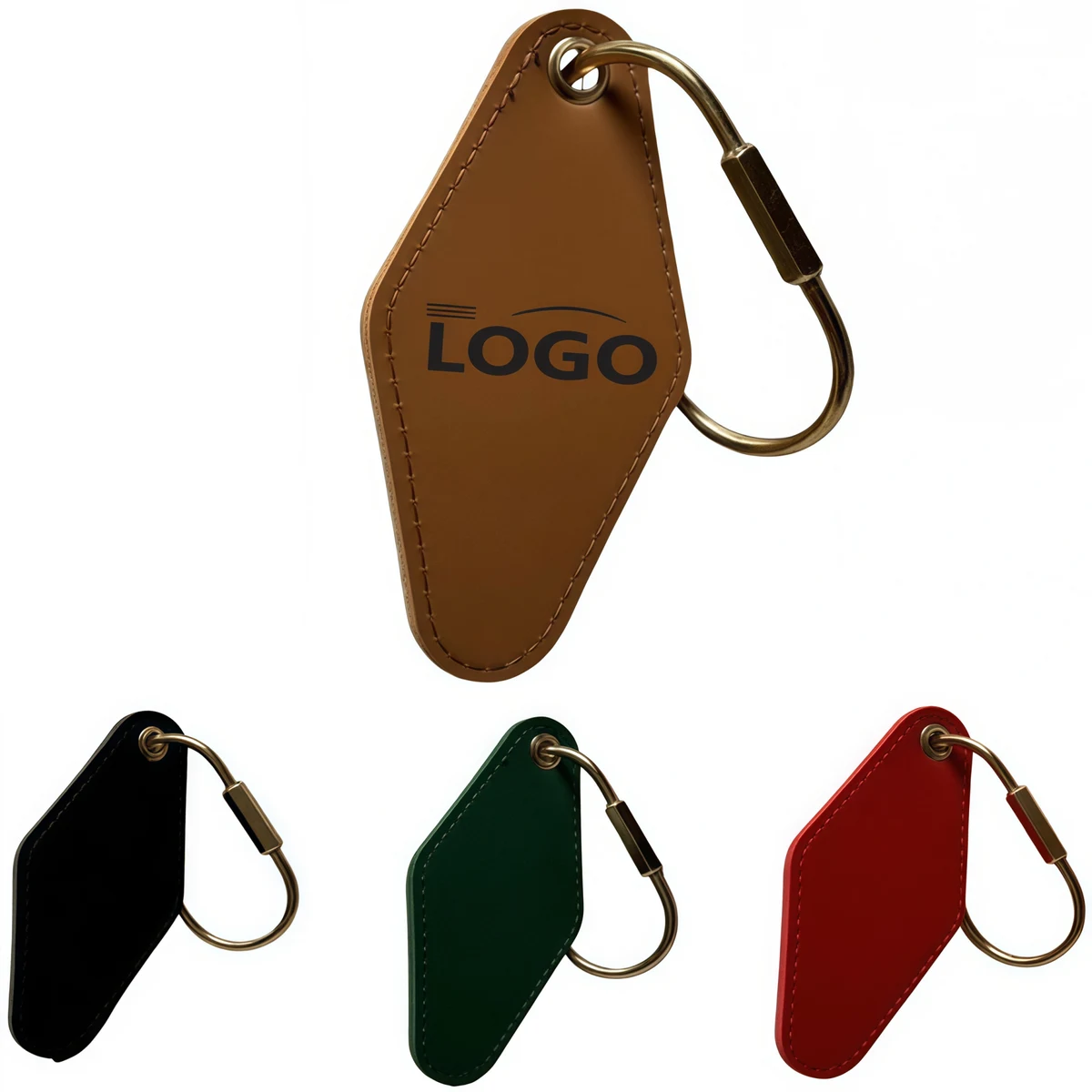 PU Diamond Keychain Tag 1