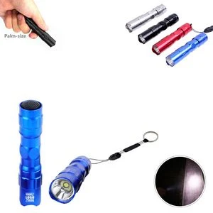 Lightweight Portable LED Flashlight With Aluminum Case 1