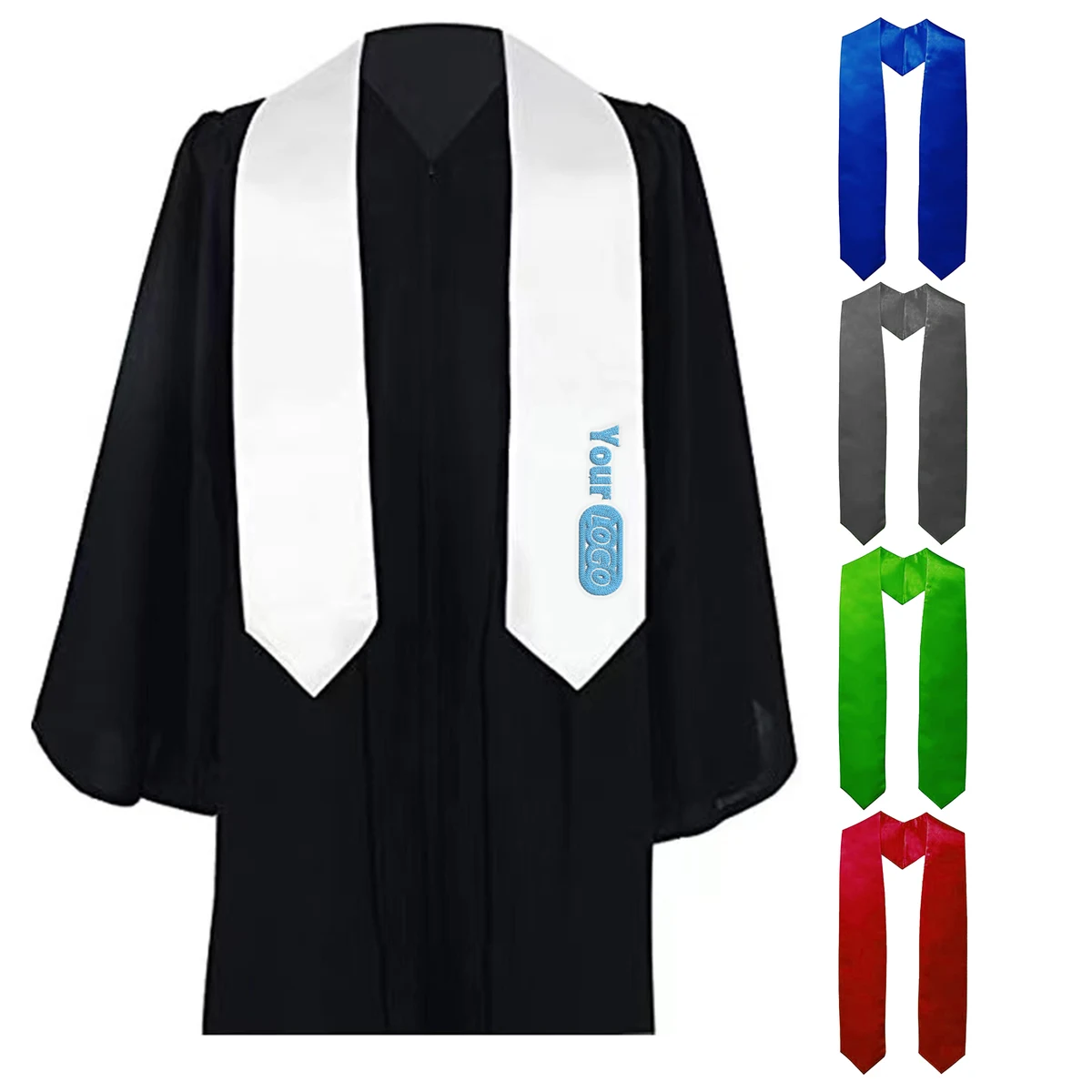 Silk Custom Graduation Sash 1