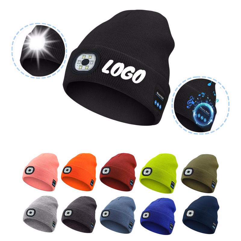LED Lighted Wireless Beanie
