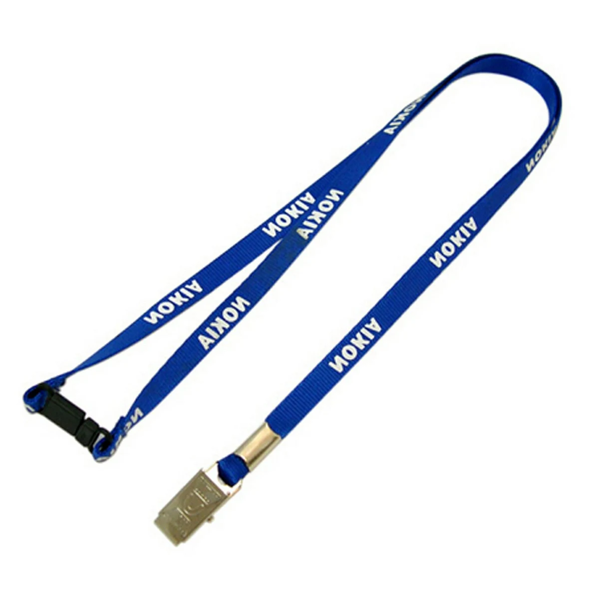 Nylon Silkscreen Lanyard - 3/8 inch 1