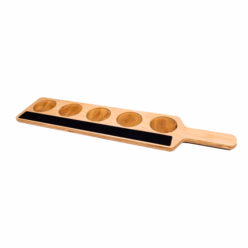 Sampler Paddle Flight with Chalkboard - 5-Pocket