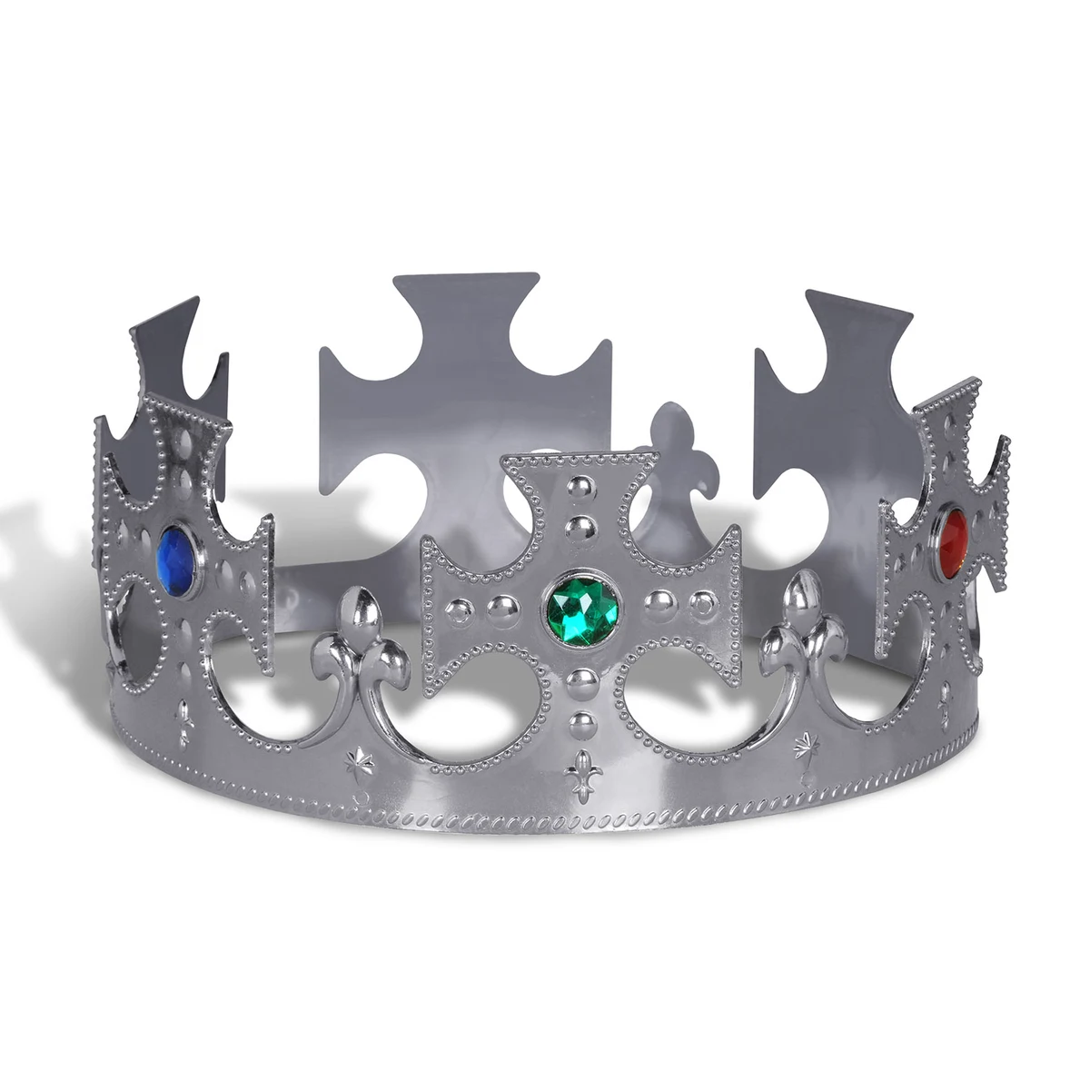 Plastic Jeweled Kings Crown 1