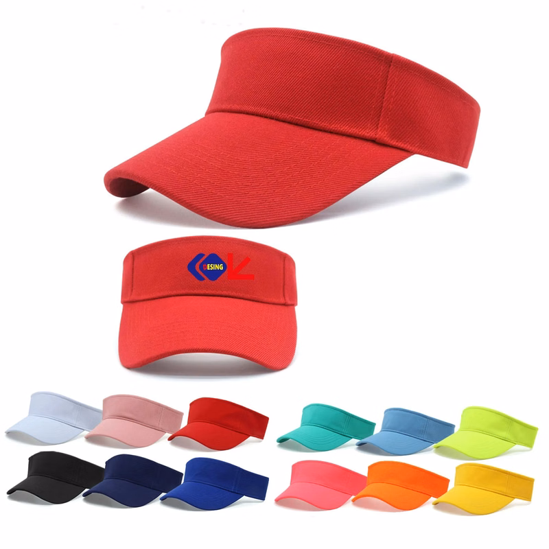 Adjustable UV Protection Blank Sun Visor Hat