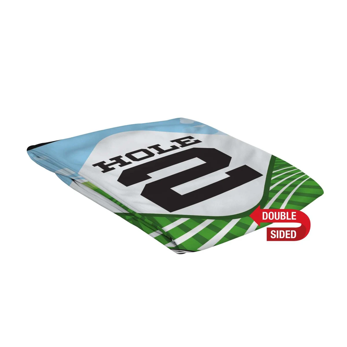 3' W X 5' H Sunrise Lawn Double-Sided Sign Graphic 1