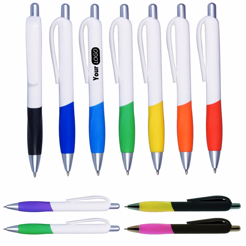 Abs Vibrant Promotional Pen With Custom Logo Space