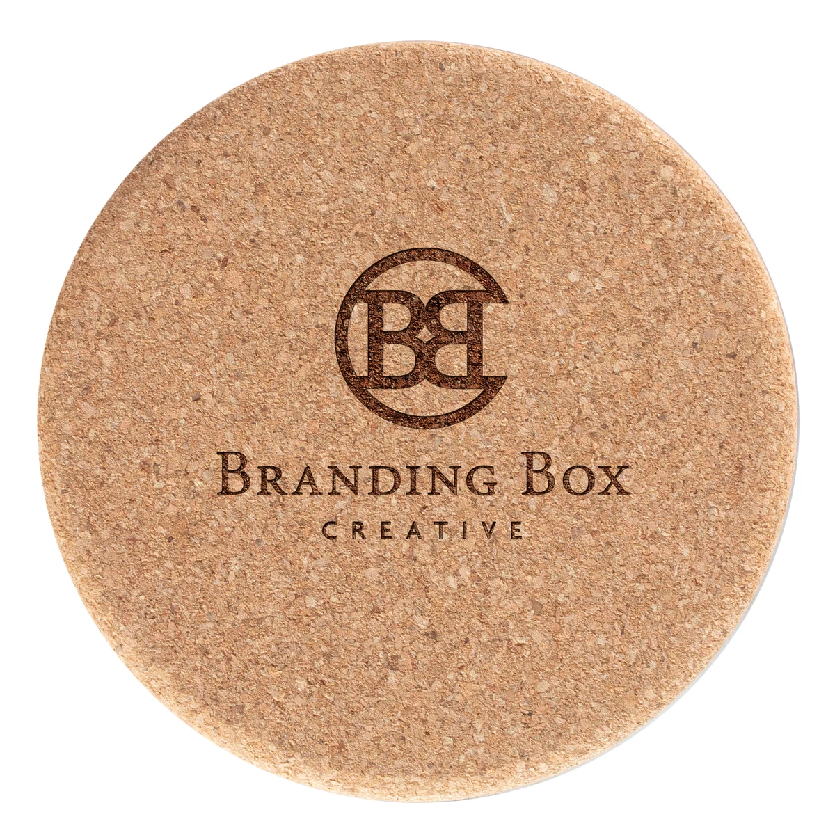 4" Extra-thick Cork Coaster 1
