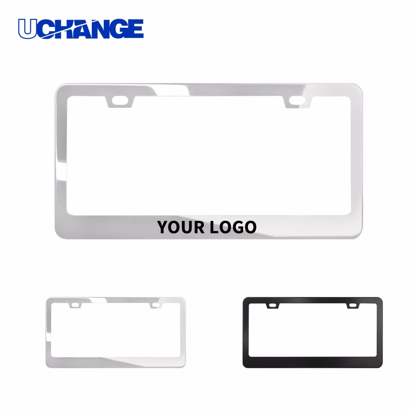 Aluminum License Frame 12.3" x 6.3" Rust Resistant for Vehicles