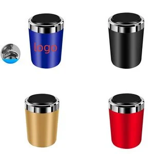 Vehicle Compact Push Ashtray 1