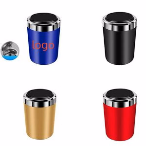 Vehicle Compact Push Ashtray