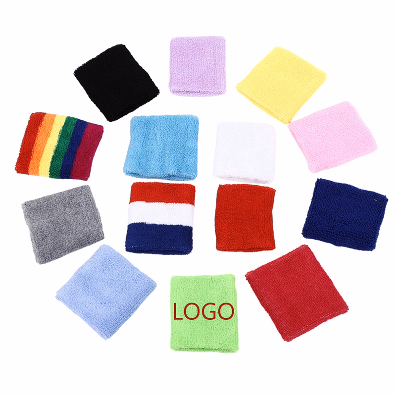Breathable Cotton Sweat-Absorbing Sport Wristbands