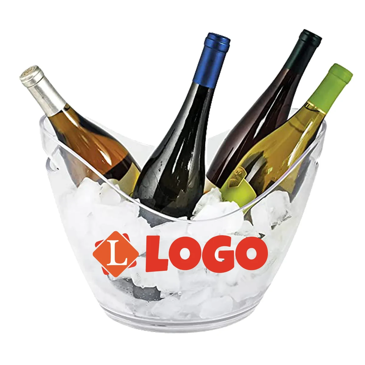 Ice Bucket Win Clear Acrylic 5L Plastic Tub 1
