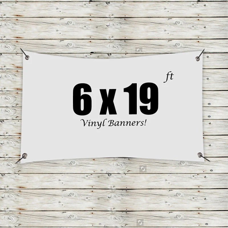 Custom 6' x 19' Vinyl Banners 1