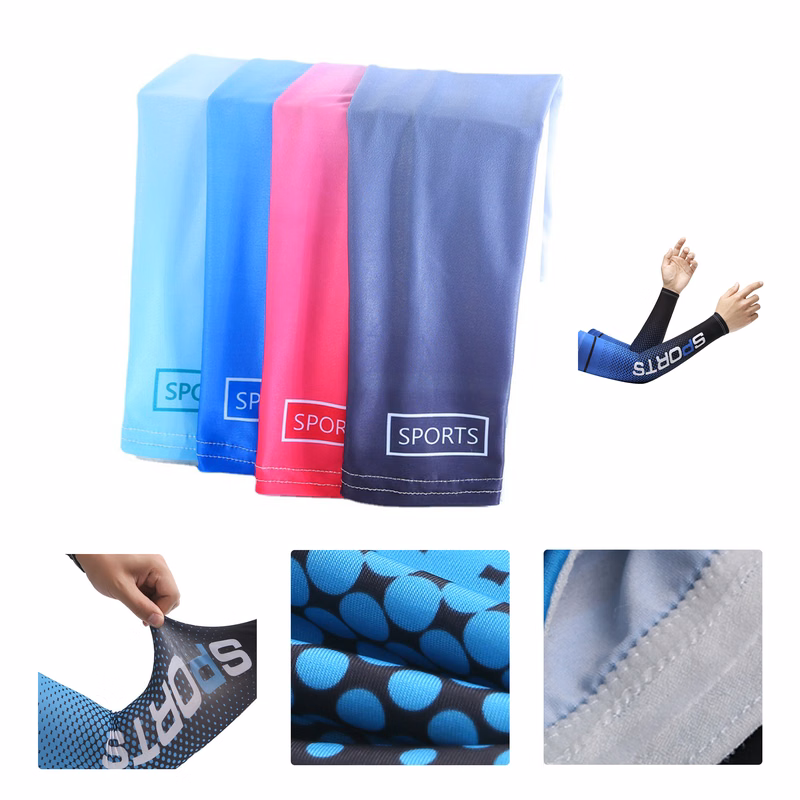 MOQ50 UPF 50+ Cooling Sun Protection Arm Sleeves